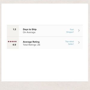 Top rated seller and fast shipper!!